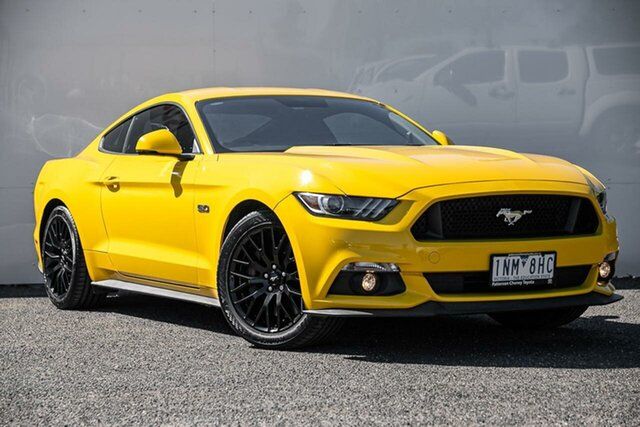 Pre-Owned Ford Mustang FM 2017MY GT Fastback Keysborough, 2017 Ford Mustang FM 2017MY GT Fastback Yellow 6 Speed Manual FASTBACK - COUPE