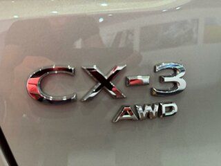 2023 Mazda CX-3 DK4W7A Akari SKYACTIV-Drive i-ACTIV AWD Silver 6 Speed Sports Automatic Wagon.