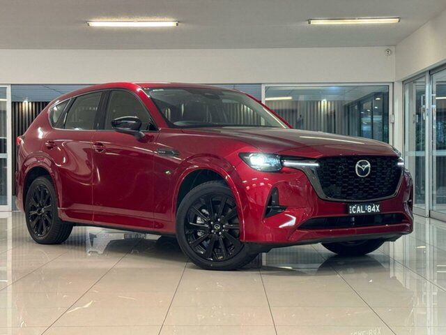 Used Mazda CX-60 KH0HD G40e Skyactiv-Drive i-ACTIV AWD GT Waitara, 2023 Mazda CX-60 KH0HD G40e Skyactiv-Drive i-ACTIV AWD GT Red 8 Speed Sports Automatic Single Clutch