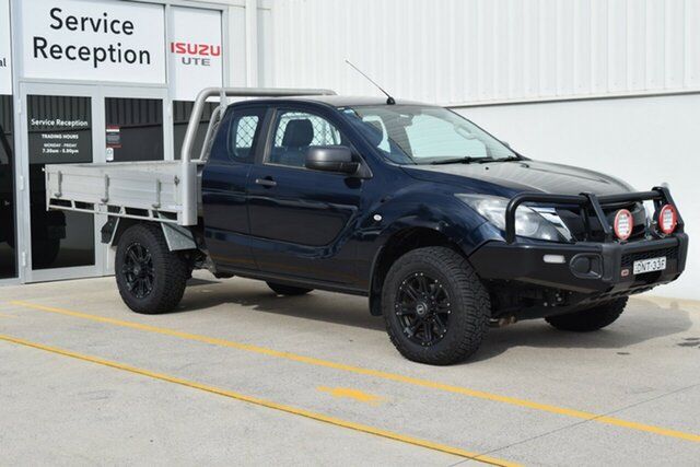 Used Mazda BT-50 UR0YG1 XT Freestyle Rutherford, 2017 Mazda BT-50 UR0YG1 XT Freestyle Blue 6 Speed Sports Automatic Cab Chassis