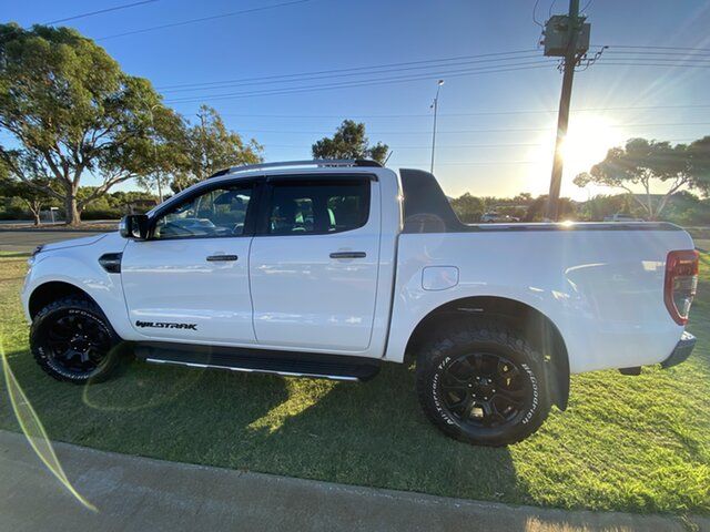 Used Ford Ranger PX MkIII 2019.00MY Wildtrak Wangara, 2019 Ford Ranger PX MkIII 2019.00MY Wildtrak White 10 Speed Sports Automatic Double Cab Pick Up