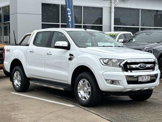 2018 Ford Ranger PX MkII 2018.00MY XLT Double Cab White 6 Speed Manual Utility.