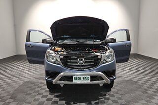 2018 Mazda BT-50 UR0YG1 XT Freestyle Blue 6 speed Manual Cab Chassis
