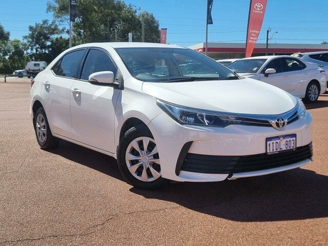 Pre-Owned Toyota Corolla ZRE172R Ascent S-CVT Balcatta, 2017 Toyota Corolla ZRE172R Ascent S-CVT Glacier White 7 Speed Constant Variable Sedan