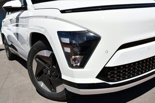 2024 Hyundai Kona White 1 Speed Automatic.