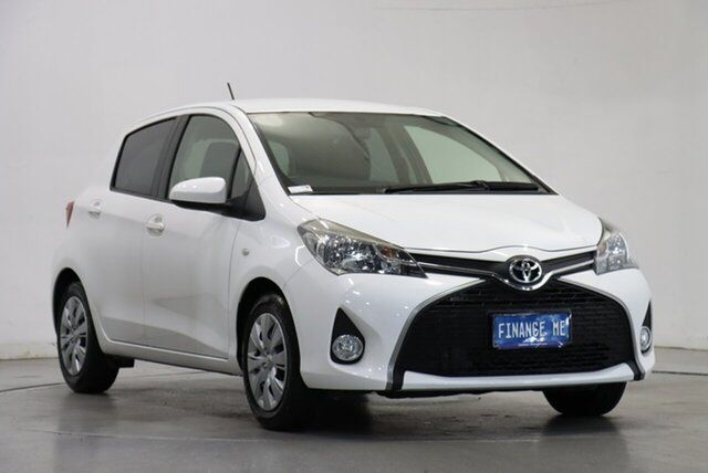 Used Toyota Yaris NCP131R SX Victoria Park, 2015 Toyota Yaris NCP131R SX White 4 Speed Automatic Hatchback