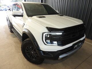 2023 Ford Ranger PY 2024.00MY Raptor White 10 Speed Sports Automatic Double Cab Pick Up.