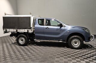 2018 Mazda BT-50 UR0YG1 XT Freestyle Blue 6 speed Manual Cab Chassis