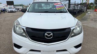 2016 Mazda BT-50 MY16 XT (4x2) White 6 Speed Manual Cab Chassis.