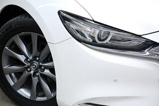 2018 Mazda 6 GL1032 Touring SKYACTIV-Drive White 6 Speed Sports Automatic Sedan.