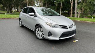 2014 Toyota Corolla ZRE182R Ascent Silver 7 Speed CVT Auto Sequential Hatchback.