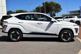 2024 Hyundai Kona White 1 Speed Automatic