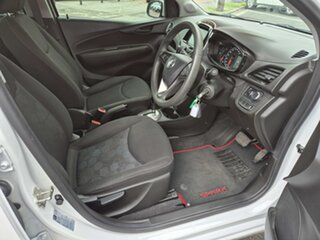 2016 Holden Barina Spark MJ MY15 CD White 4 Speed Automatic Hatchback