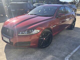 2014 Jaguar XF X250 MY14 Premium Luxury Red 8 Speed Sports Automatic Sedan