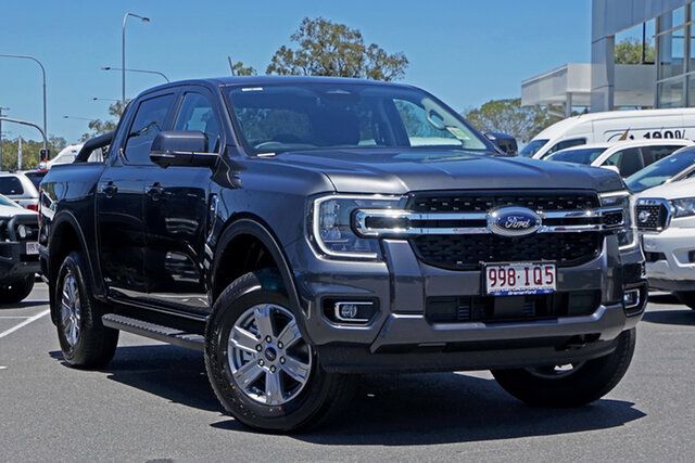 Used Ford Ranger PY 2024.00MY XLT Ebbw Vale, 2023 Ford Ranger PY 2024.00MY XLT Meteor Grey 10 Speed Sports Automatic Double Cab Pick Up