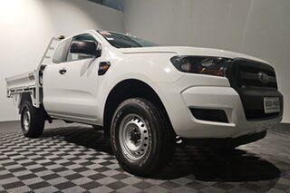 2018 Ford Ranger PX MkII 2018.00MY XL Hi-Rider White 6 speed Automatic Cab Chassis.
