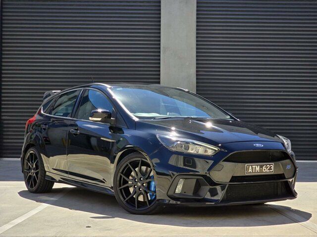 Used Ford Focus LZ RS AWD Thomastown, 2017 Ford Focus LZ RS AWD Black 6 Speed Manual Hatchback