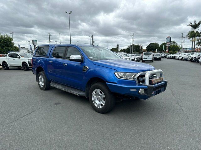 Used Ford Ranger PX MkII XLT Double Cab Acacia Ridge, 2017 Ford Ranger PX MkII XLT Double Cab Winning Blue 6 speed Automatic Utility