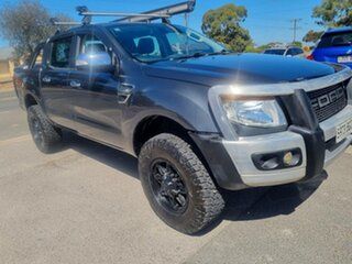 2015 Ford Ranger PX MkII XLT Double Cab Black Amethyst 6 Speed Sports Automatic Utility.