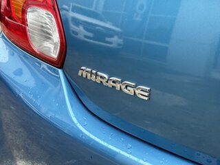 2015 Mitsubishi Mirage LA MY15 ES Cyber Blue 1 Speed Constant Variable Hatchback