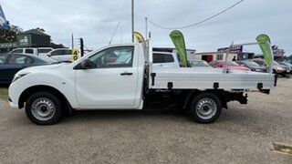 2016 Mazda BT-50 MY16 XT (4x2) White 6 Speed Manual Cab Chassis
