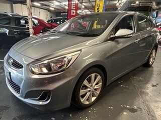 2018 Hyundai Accent RB6 MY18 Sport Lake Silver 6 Speed Sports Automatic Hatchback.