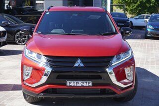 2019 Mitsubishi Eclipse Cross YA MY19 Black Edition 2WD Red 8 Speed Constant Variable Wagon.