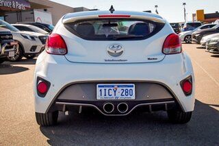 2015 Hyundai Veloster FS4 Series II SR Coupe D-CT Turbo White 7 Speed Sports Automatic Dual Clutch