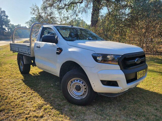 Used Ford Ranger PX MkII 2018.00MY XL Hi-Rider Wodonga, 2018 Ford Ranger PX MkII 2018.00MY XL Hi-Rider White 6 Speed Sports Automatic Cab Chassis