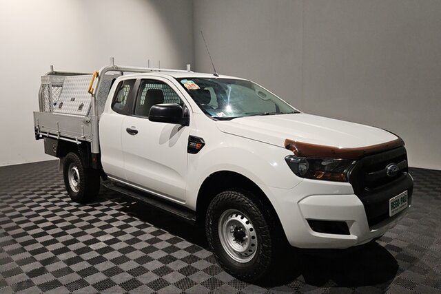 Used Ford Ranger PX MkII XL Acacia Ridge, 2017 Ford Ranger PX MkII XL White 6 speed Manual Cab Chassis