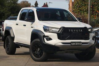 2023 Toyota Hilux GUN126R 4x4 Glacier White with Black Roof 6 Speed Automatic Dual Cab.