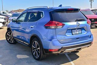 2017 Nissan X-Trail T32 Series II Ti X-tronic 4WD Blue 7 Speed Constant Variable Wagon.