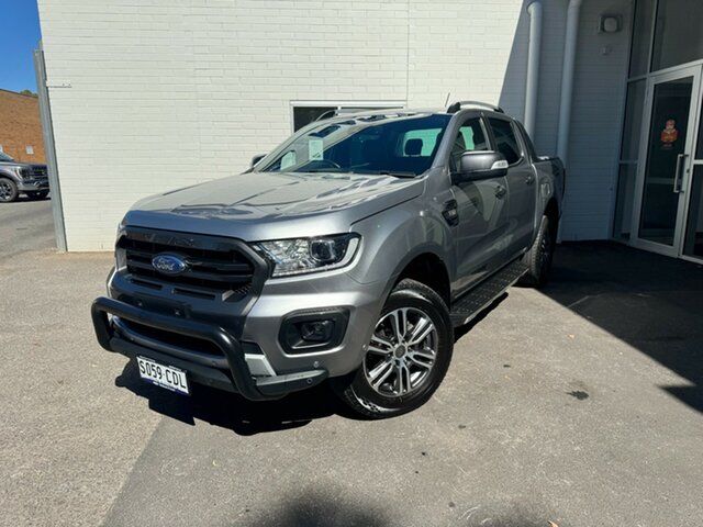 Used Ford Ranger PX MkIII 2020.25MY Wildtrak Elizabeth, 2020 Ford Ranger PX MkIII 2020.25MY Wildtrak Silver 6 Speed Sports Automatic Double Cab Pick Up