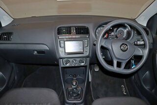 2016 Volkswagen Polo 6R MY16 66TSI Trendline Black 5 Speed Manual Hatchback