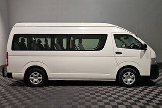 2018 Toyota HiAce KDH223R Commuter High Roof Super LWB White 4 speed Automatic Bus