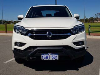 2019 Ssangyong Musso Q200 Ultimate Crew Cab Grand White 6 Speed Sports Automatic Utility.