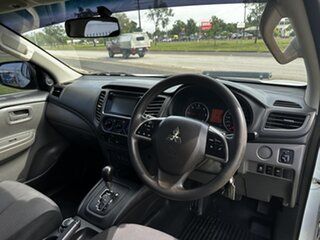 2017 Mitsubishi Triton White Dual Cab