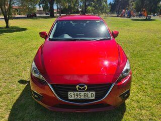 2016 Mazda 3 BM MY15 SP25 Red 6 Speed Automatic Sedan