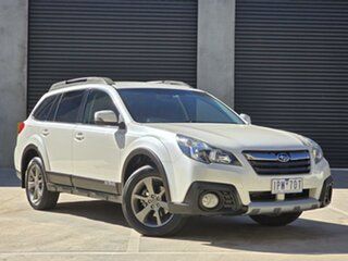 2014 Subaru Outback B5A MY14 2.5i Lineartronic AWD White 6 Speed Constant Variable Wagon.