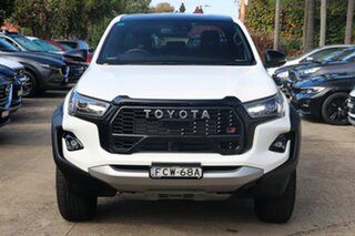 2023 Toyota Hilux GUN126R 4x4 Glacier White with Black Roof 6 Speed Automatic Dual Cab