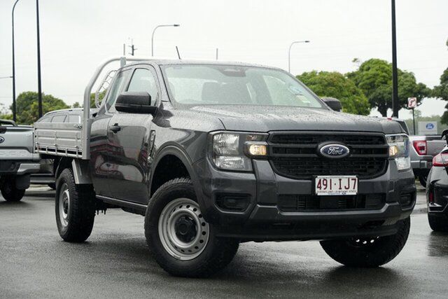 Used Ford Ranger PY 2023.50MY XL North Lakes, 2023 Ford Ranger PY 2023.50MY XL Meteor Grey 10 Speed Sports Automatic Super Cab Chassis