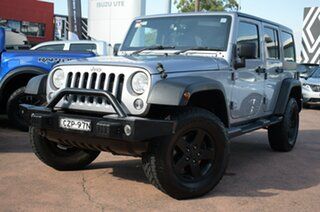 2015 Jeep Wrangler Unlimited JK MY15 Sport (4x4) Silver 5 Speed Automatic Softtop.