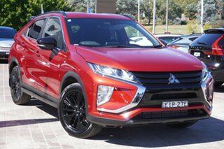 2019 Mitsubishi Eclipse Cross YA MY19 Black Edition 2WD Red 8 Speed Constant Variable Wagon.