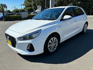 2018 Hyundai i30 PD MY18 Go White 6 Speed Sports Automatic Hatchback.