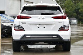2021 Hyundai Kona Os.v4 MY21 electric Highlander White 1 Speed Reduction Gear Wagon