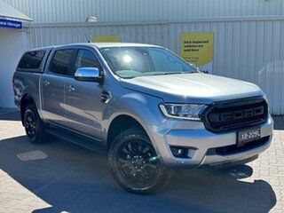 2020 Ford Ranger PX MkIII 2021.25MY XLT Silver 10 Speed Sports Automatic Double Cab Pick Up.