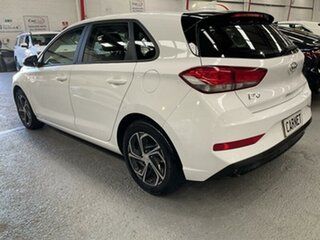 2021 Hyundai i30 PD.V4 MY21 White 6 Speed Automatic Hatchback.