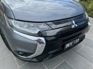 2019 Mitsubishi Outlander ZL MY20 Black Edition 2WD Grey 6 Speed Constant Variable Wagon.