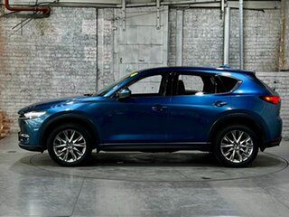 2019 Mazda CX-5 KF4WLA Akera SKYACTIV-Drive i-ACTIV AWD Blue 6 Speed Sports Automatic Wagon