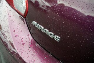 2021 Mitsubishi Mirage LB MY22 ES Maroon 1 Speed Constant Variable Hatchback